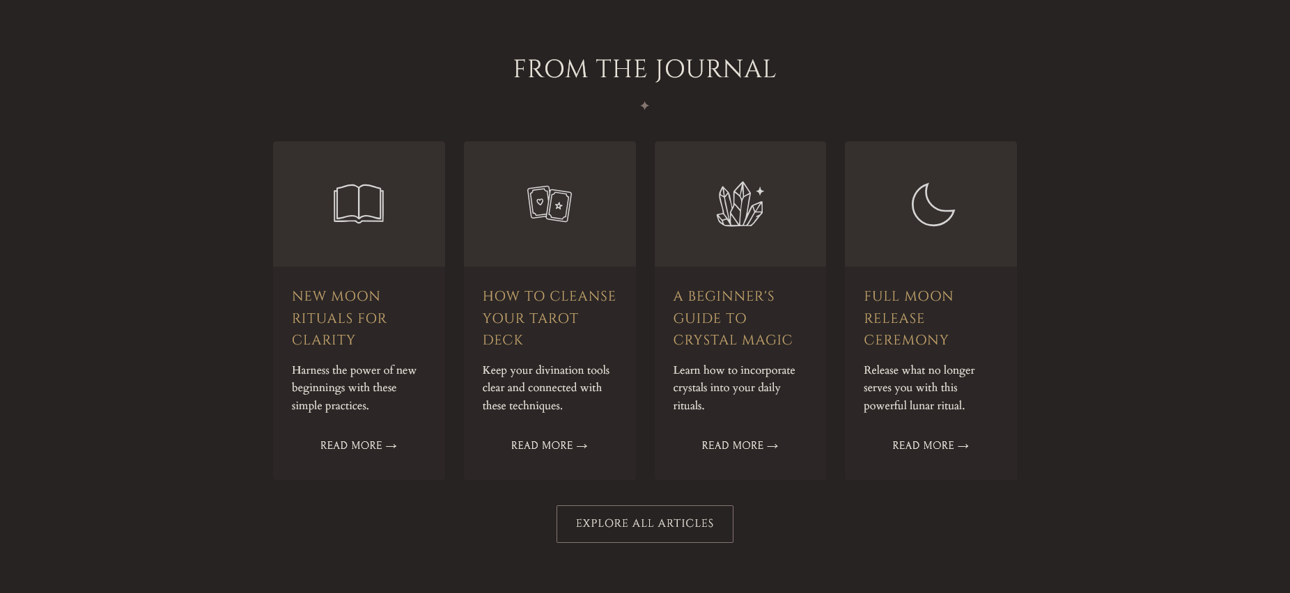Mystic Haven — Journal Entries